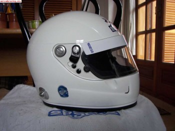 Casco sparco formula talla s. fia, hans, nomex