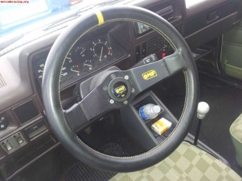 Volante omp corsica nuevo cuero