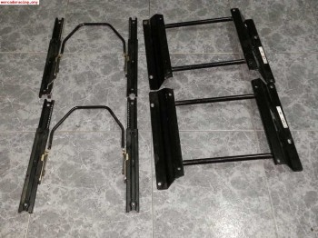 Baquet, base y guías.