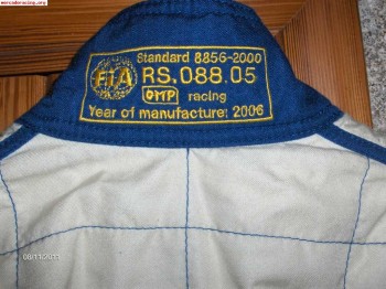 Mono ignífugo omp talla 52