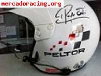 Casco peltor  fia con interfonos y clips hans.
