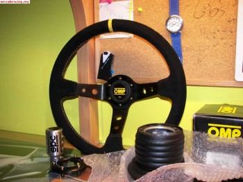 Volante omp corsica, piña omp ford focus ii , pomo sparco.