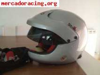 Vendo casco stylo wrc talla m compatible hans