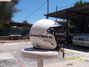 Se vende casco sparco y hans 