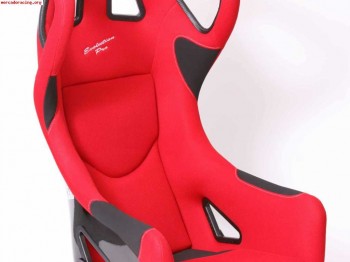 Asiento cobra evolution s rojo
