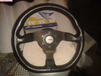 Vendo volante sparco y piña para bmw!!
