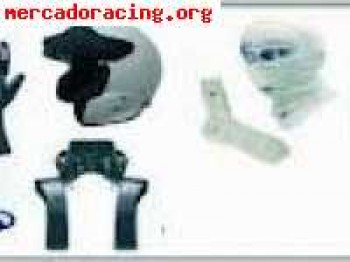 Monos, cascos, intercomunicadores, hans todas las marcas