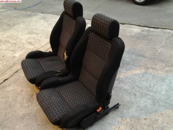 Asientos delanteros clio 16v