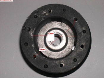 Piña volante fiesta xr2 mkii