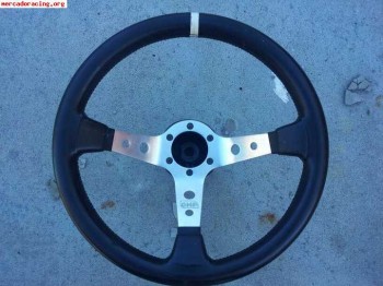 Volante omp original de piel