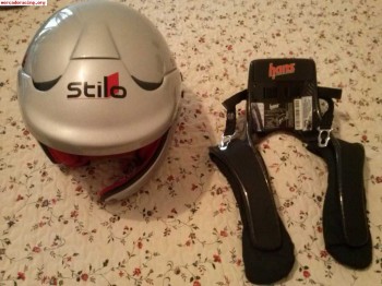 Casco y hans 650€.