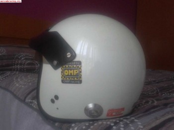 Casco omp abierto con clips de hans
