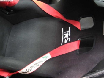 Vendo baquet omp trs ¡impecable!