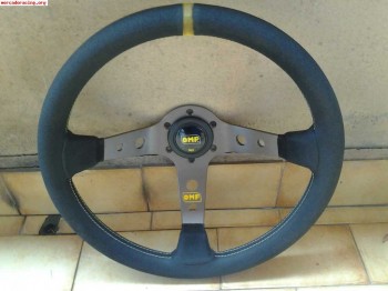 Volante desplazado omp corsica original bronce