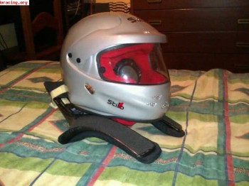 Vendo casco y hans