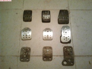 Pedales sparco,momo carbono