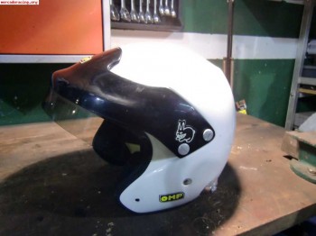 Casco omp 150 € con clip hans