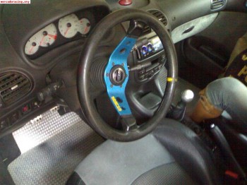 Vendo volante sparo dos palos azul