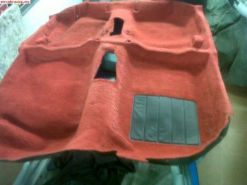 Moqueta roja original 205 rallye