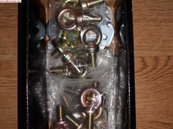 Venta de anillas para anclajes de arneses, cortas, rosca 7/1