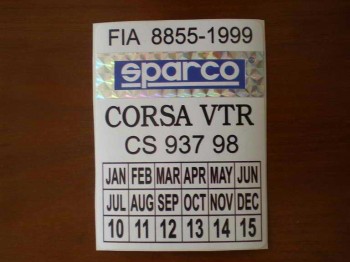 Pegatina decorativa con holograma