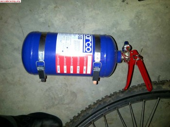 Extintor manual sparco