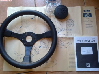 Volante ford rs nuevo con piña para ford fiesta mk3