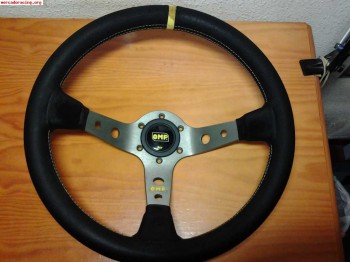 Volante desplazado omp corsica titanium