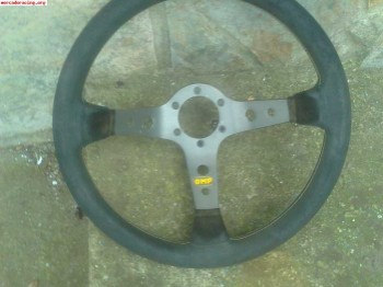 Volante omp corsica piel vuelta 350mm