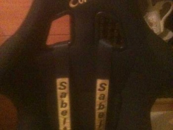 Vendo backet sparco corsa negro caducado muy cuidado