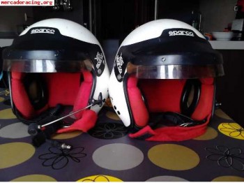 Vendo dos cascos sparco peltor 70e