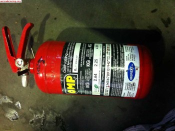 Extintor de mano omp