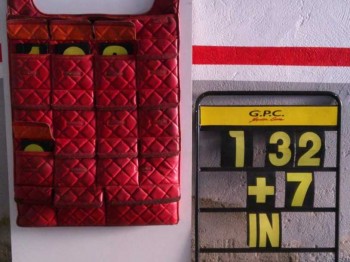 Pizarra tiempos porta números