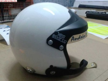 Casco sparco homologado con clip 150€