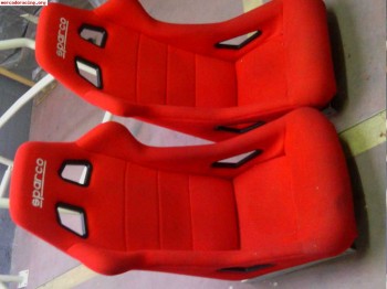 Bacquets vendo backets sparco