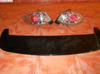 Vendo aleron wrc y focos lexus para peugeot 206 gti,rc , s16
