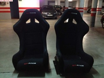 Pareja de baquet gp racer regalados!!!!