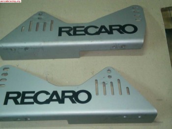 Vendo soportes recaro