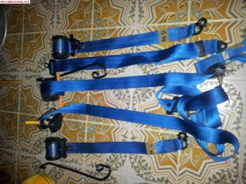 Cinturones seguridad clio williams