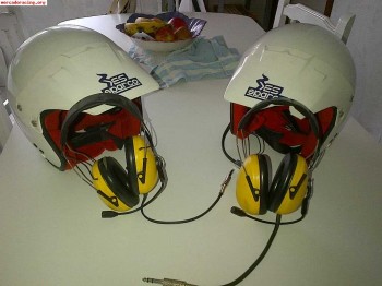 Vendo cascos-cascos enlace y centralita