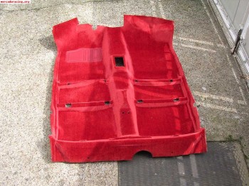 Vendo moqueta de gt turbo roja nueva a estrenar!