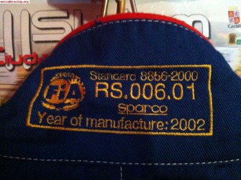 Funda sparco talla 58