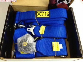 Arneses omp da802hf41 6 puntos en azul