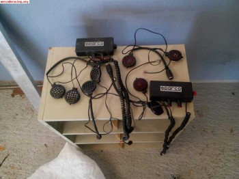 Dos kit completos de interfonos sparco