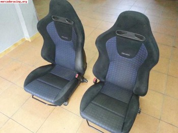Asientos recaro evo 8 mitsubishi lancer