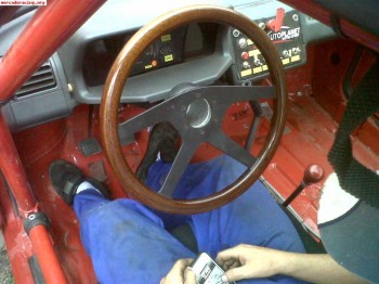 Vendo volante de madera