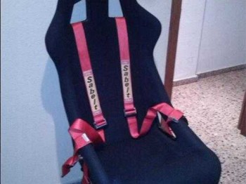 Backet sparco sprint   arnés sabelt caducados