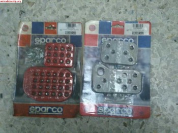 Pedales sparco 20 euros