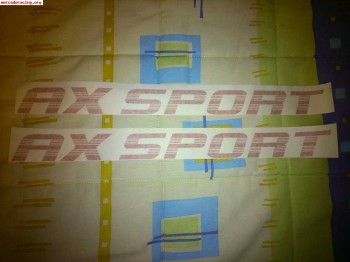 Pegatinas ax sport puertas