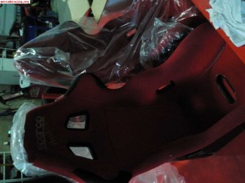 Backets sparco pro2000 y arneses
